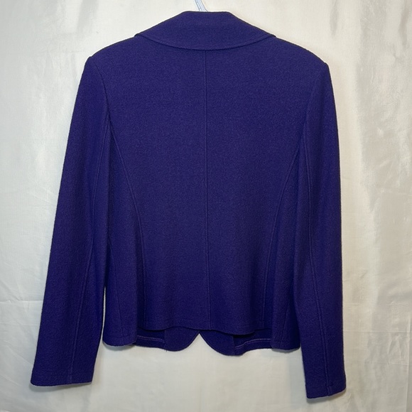 Seda Fashion by Cathrine Hepfer Purple Jacket Size Medium - Picture 2 of 5